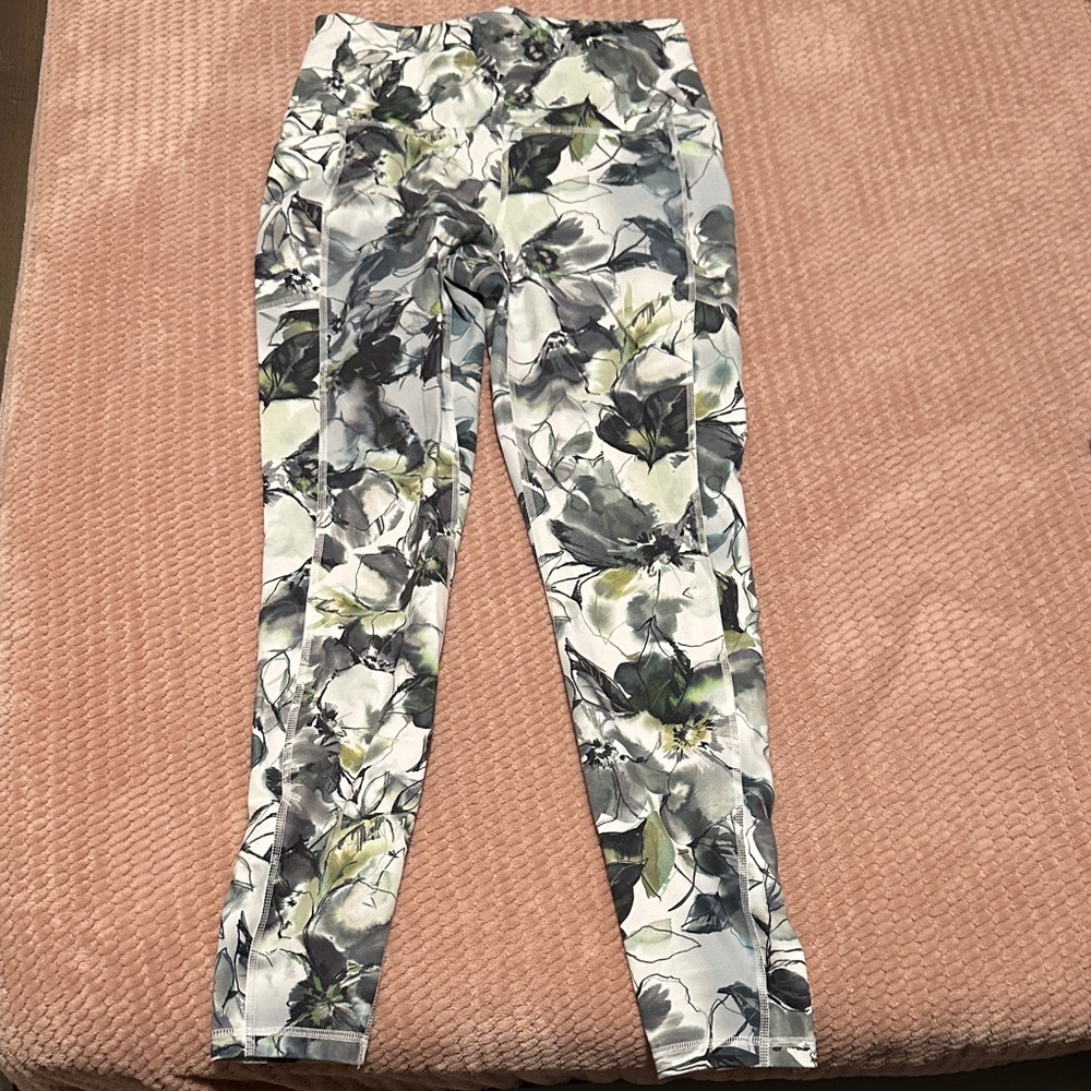 RBX Monochrome Floral Leggings